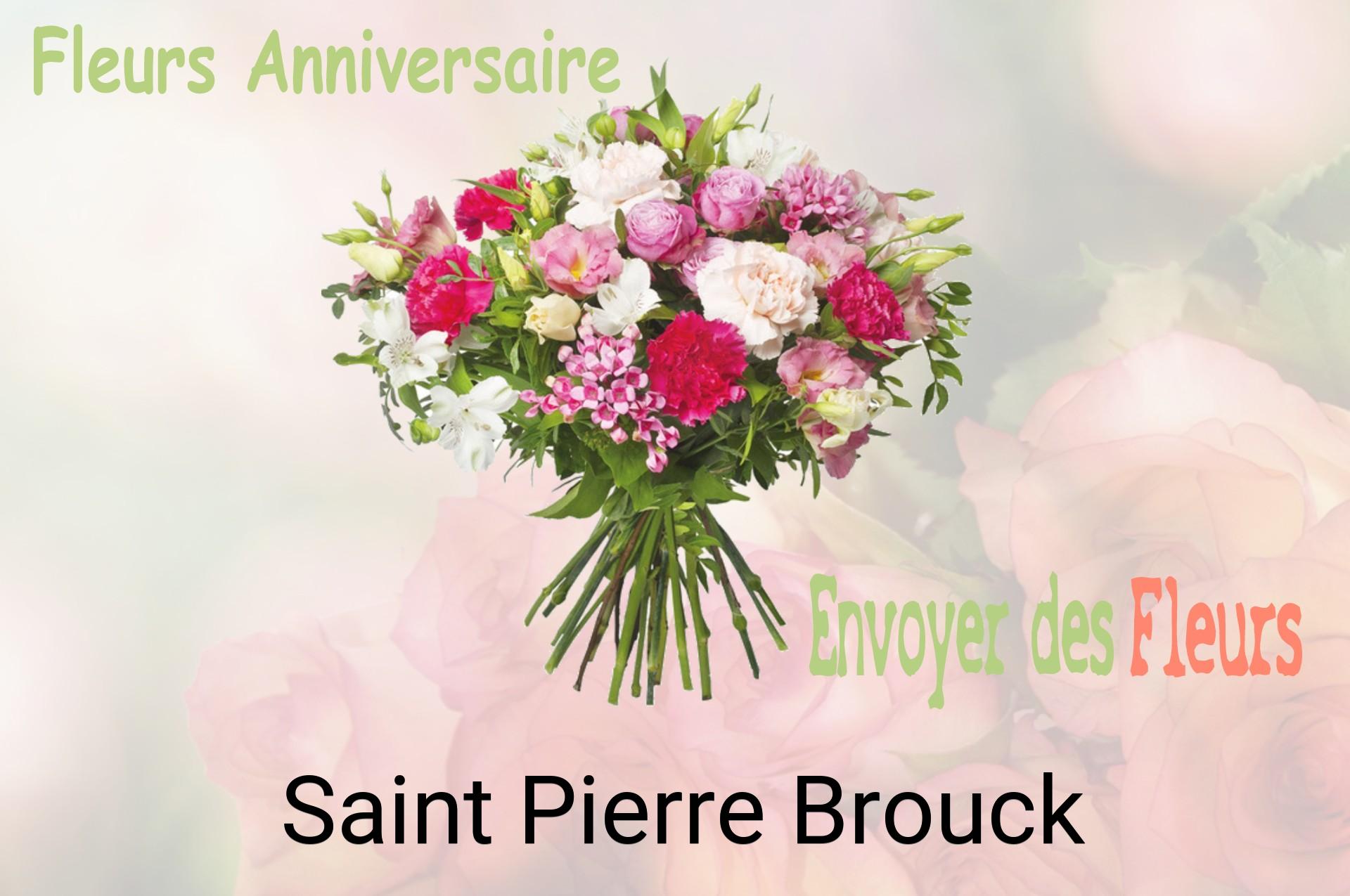 Bouquet de fleurs d’anniversaire livré à Saint-Pierre-Brouck