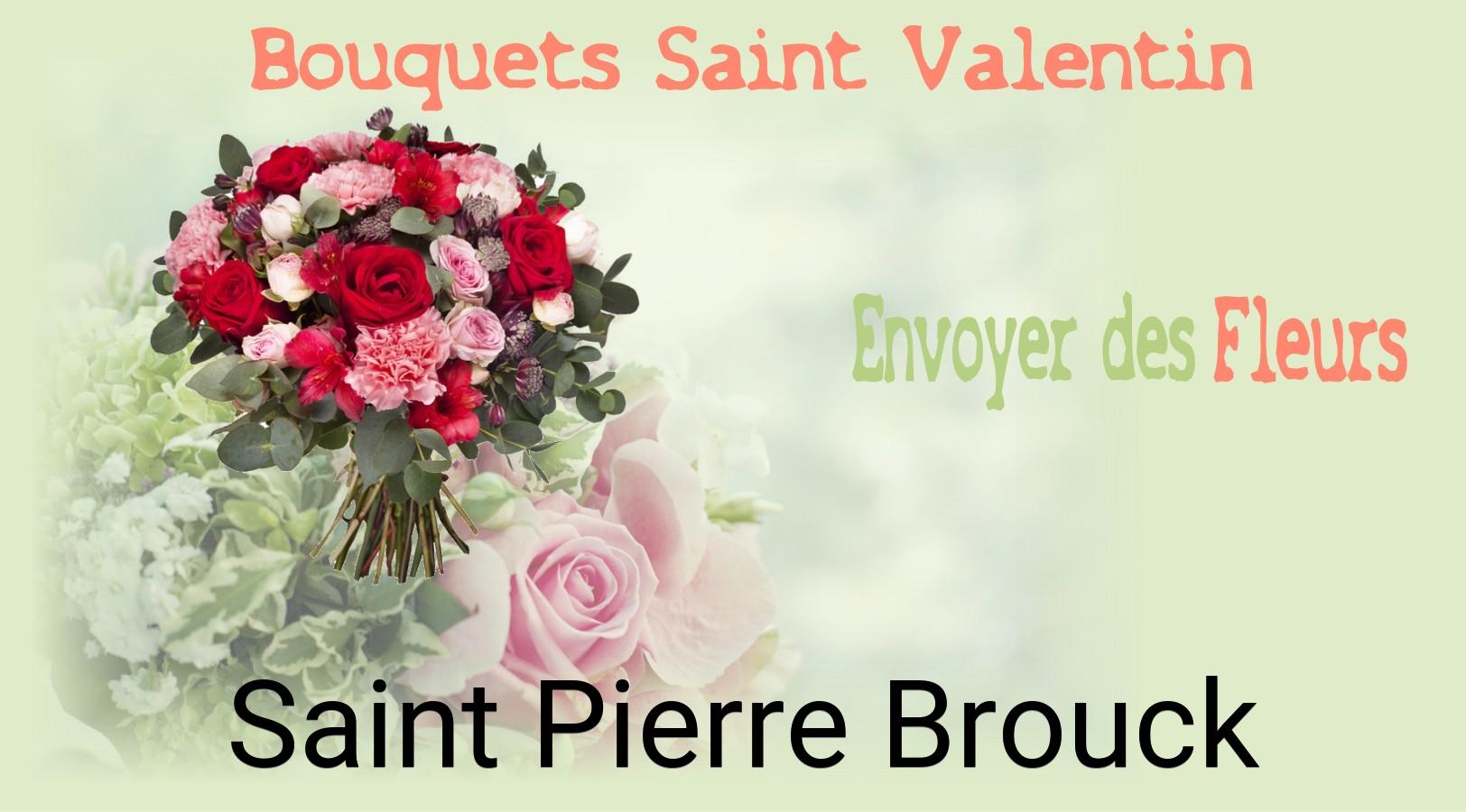 Roses de Saint-Valentin livrées à Saint-Pierre-Brouck